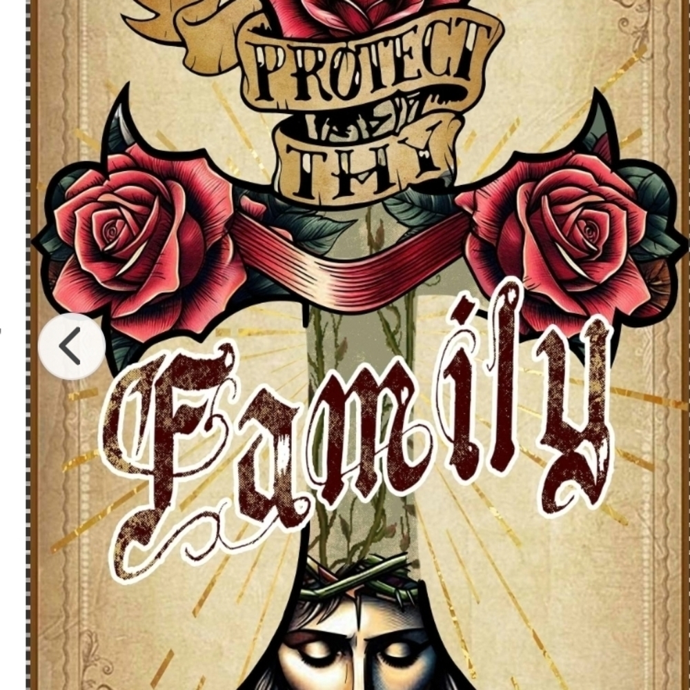Protect Family Graphic Poster